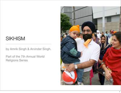 Sikhism Ppt — cover