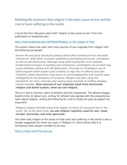 The Root Cause of Suffering — cover