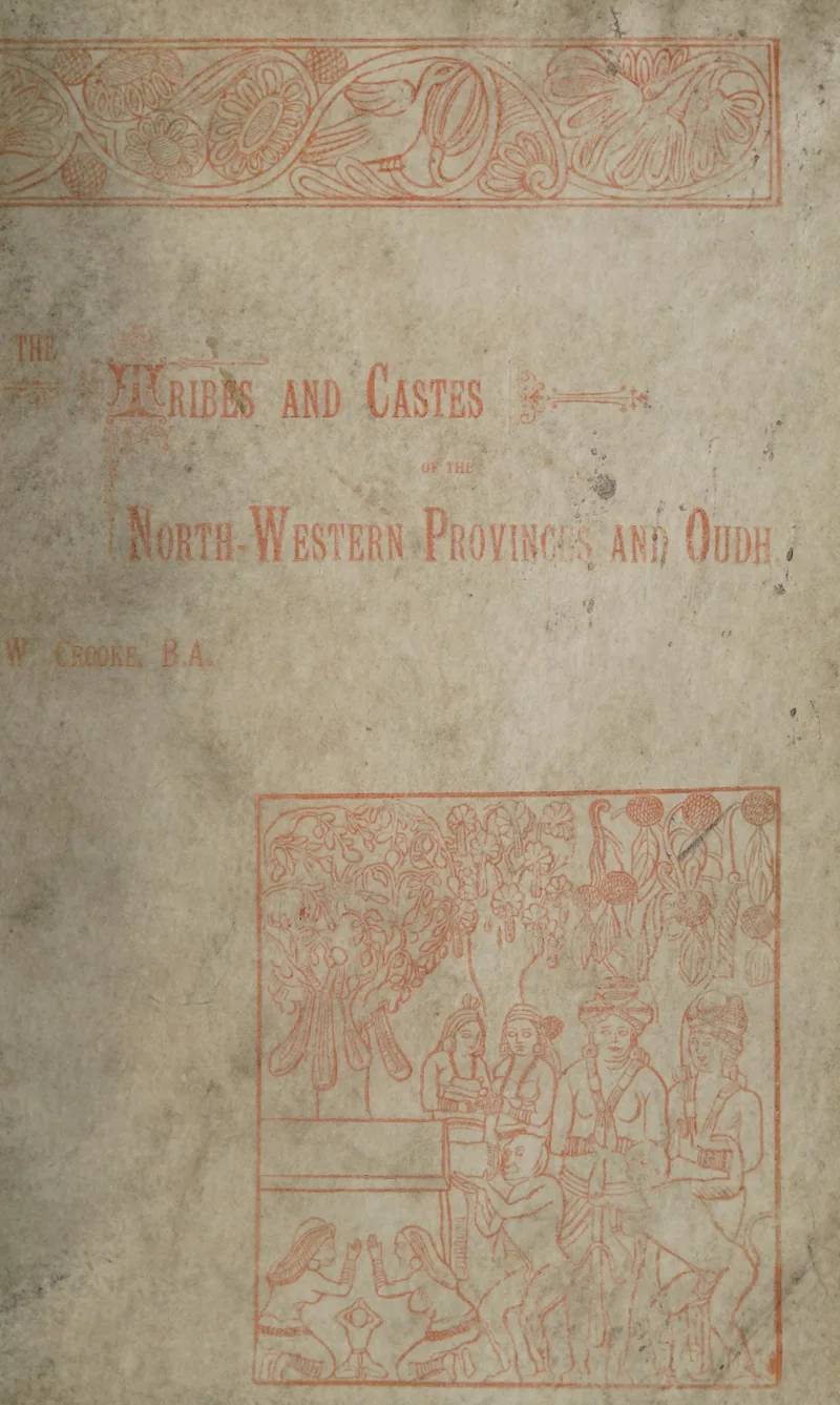Tribes and Castes of the North-Western Provinces & Oudh, Vol 3 — cover